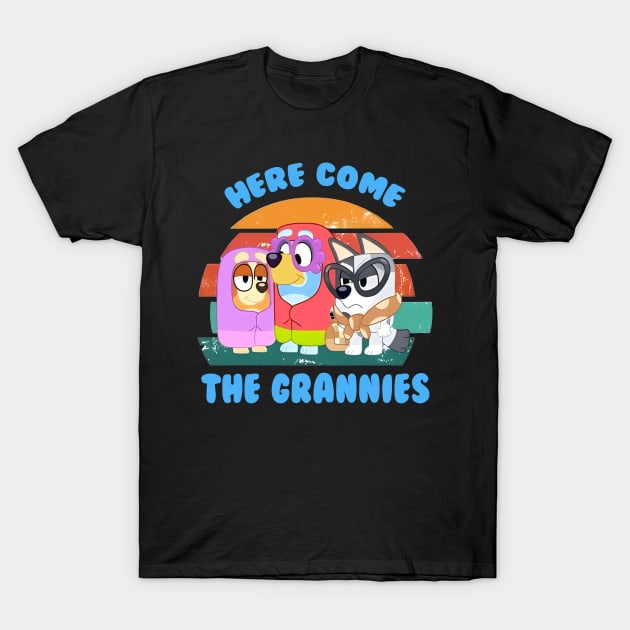 Here come the grannies - Retro T-Shirt by Instocrew